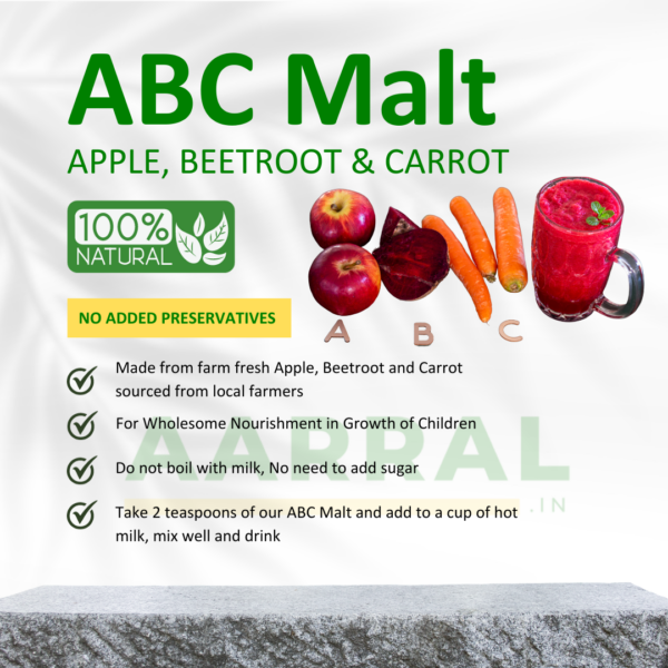 ABC Malt (Apple, Beetroot & Carrot) | 100% Natural Health Drink