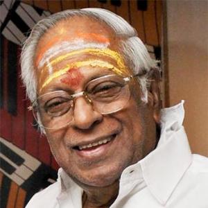 Indian music director M. S. Viswanathan - who composed Tamil Nadu state song