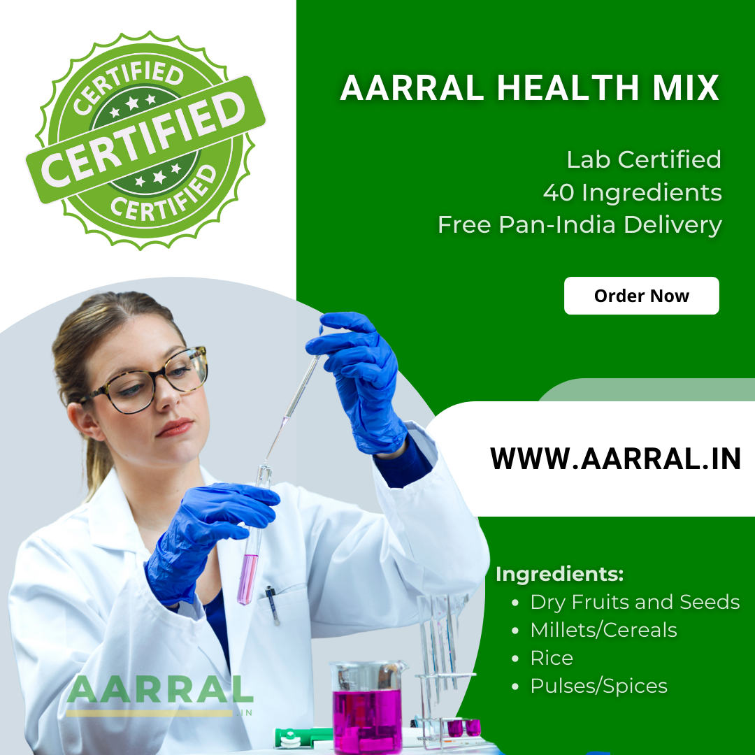 Aarral Health Mix: Lab Certified, 40 Ingredients, Free Pan-India Delivery